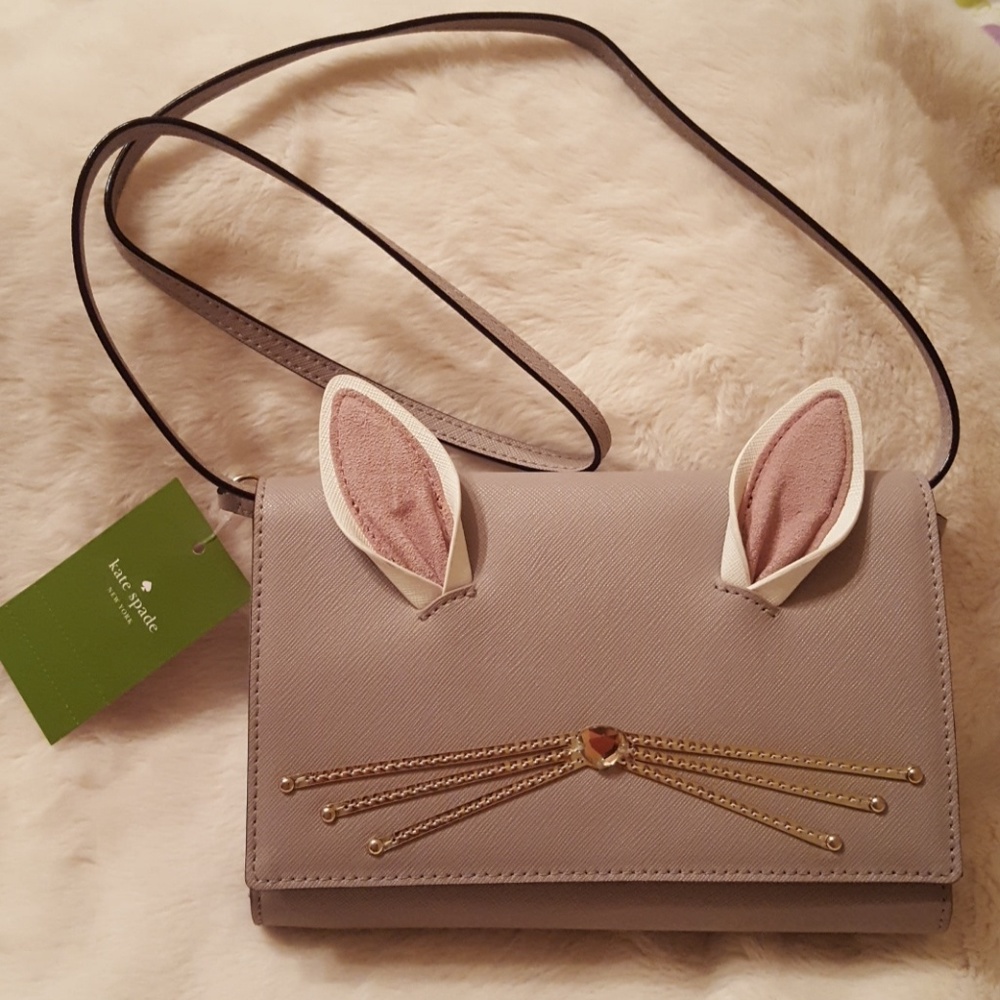 Kate Spade Rabbit Winni crossbody/clutch - Picture 3 of 7